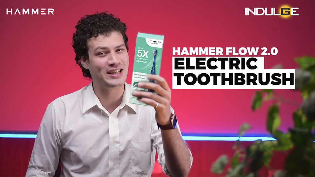 Indulge Gadgets: Hammer Flow 2.0 electric toothbrush review