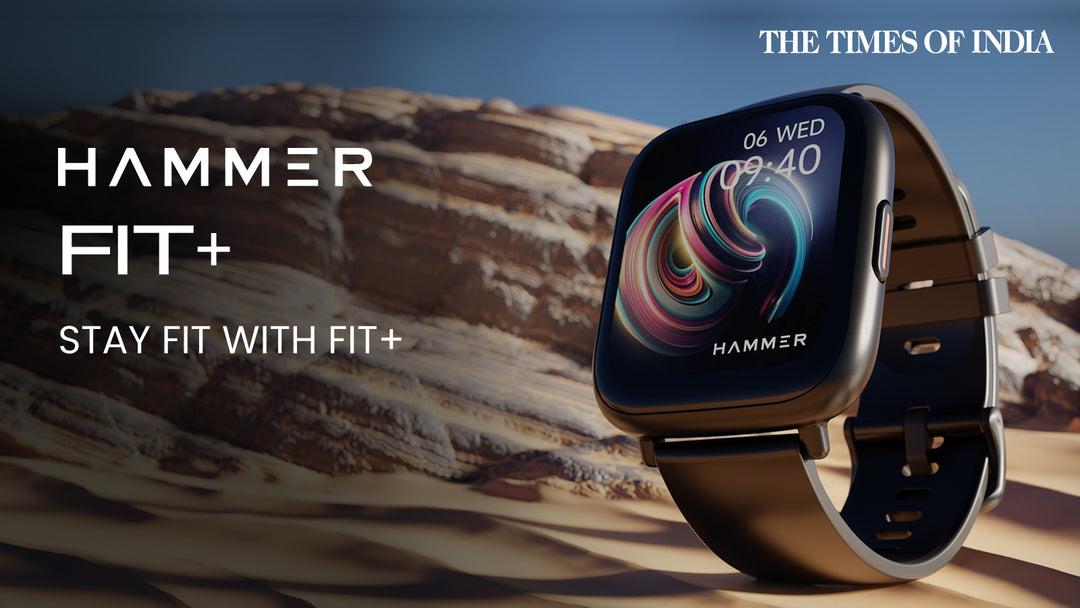 Hammer Fit+ smartwatch launched in India: Price, Features and more