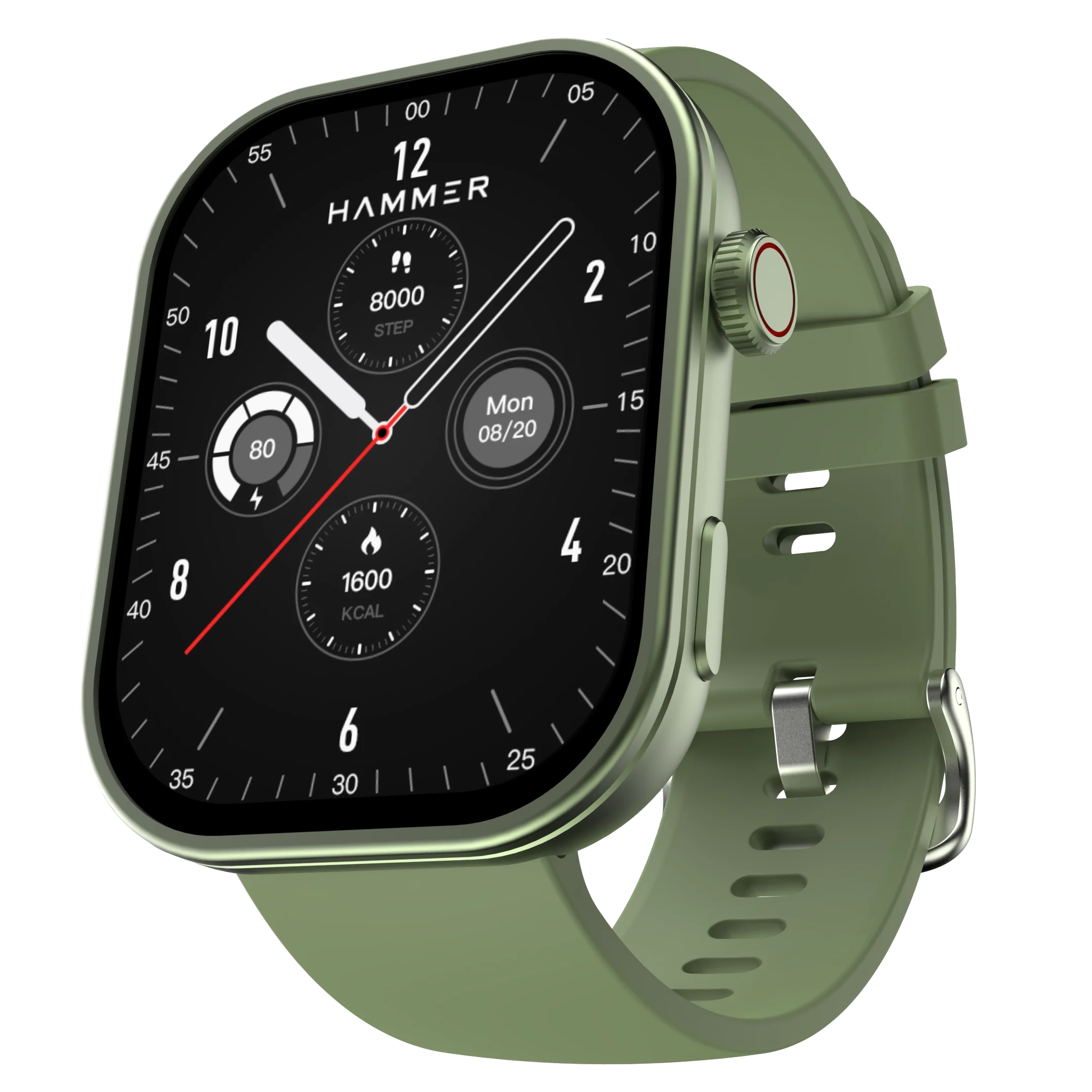 Hammer Tussle Full HD Display Bluetooth Calling Smartwatch