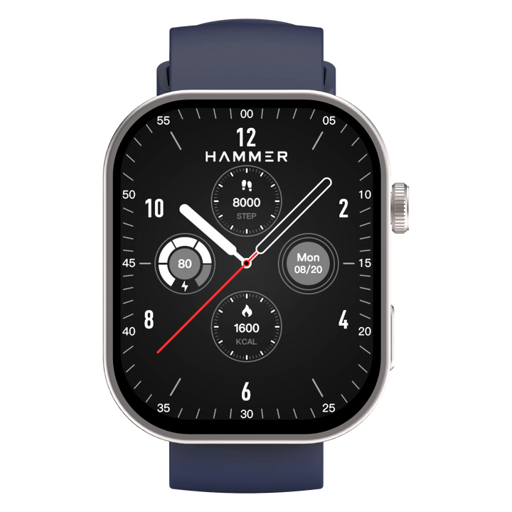Hammer Tussle Bluetooth Smartwatch & Airflow Plus Earbuds (Combo)