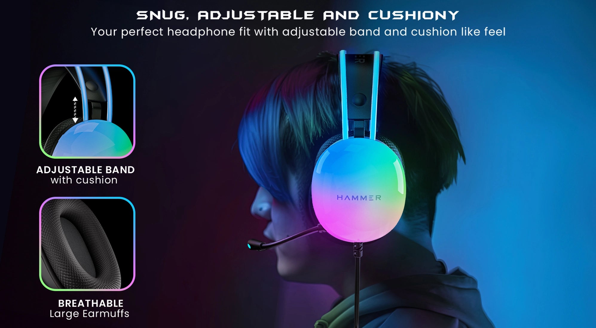 Adjustable Gaming Headphone