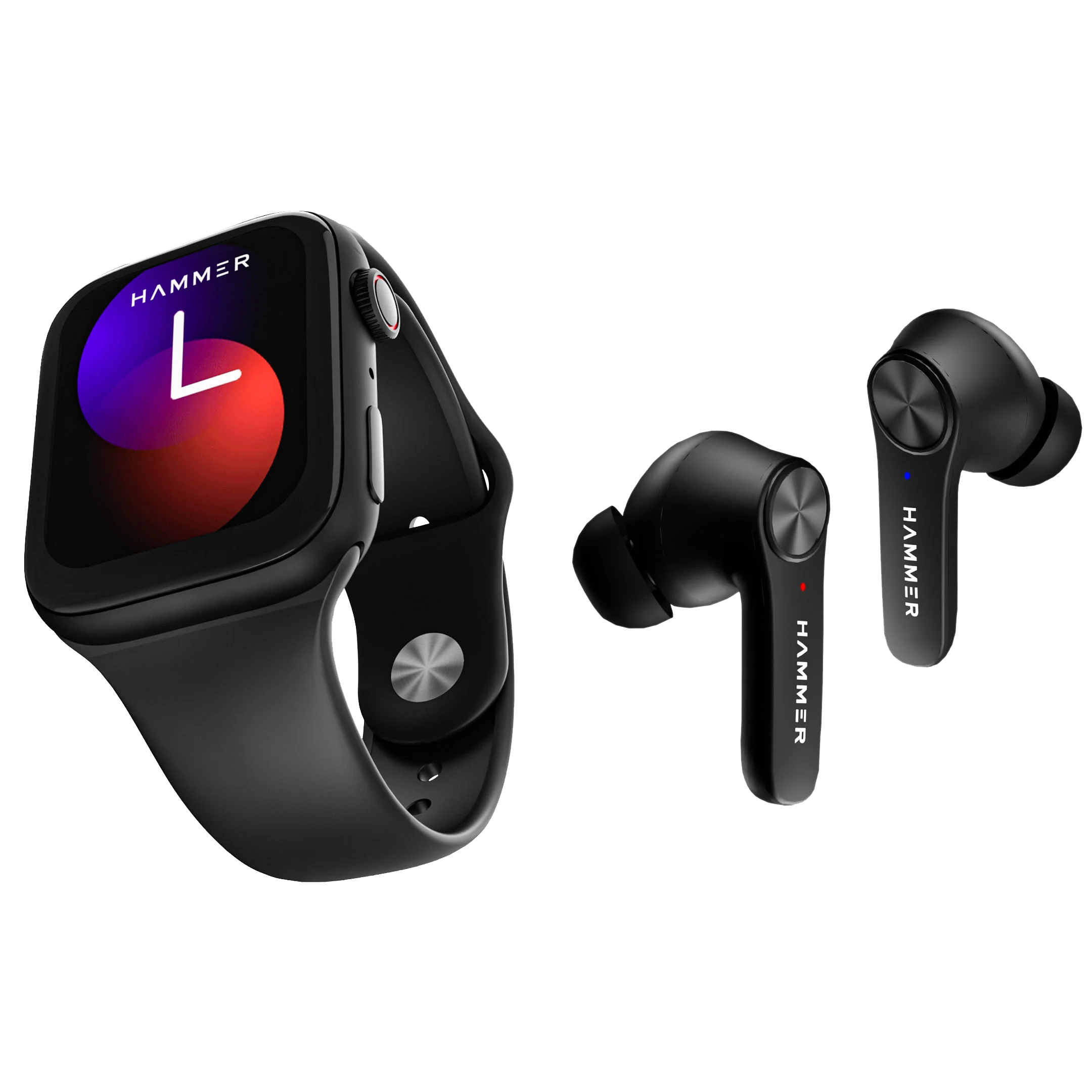 Smartwatch with wireless hot sale earphone