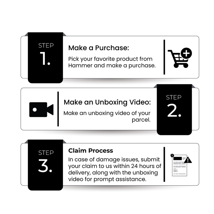 Hammer Lifestyle Unboxing Video Instructions