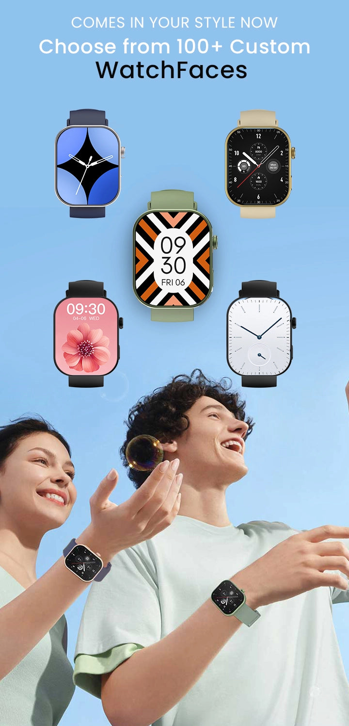Hammer Tussle calling watch with 100 watch faces