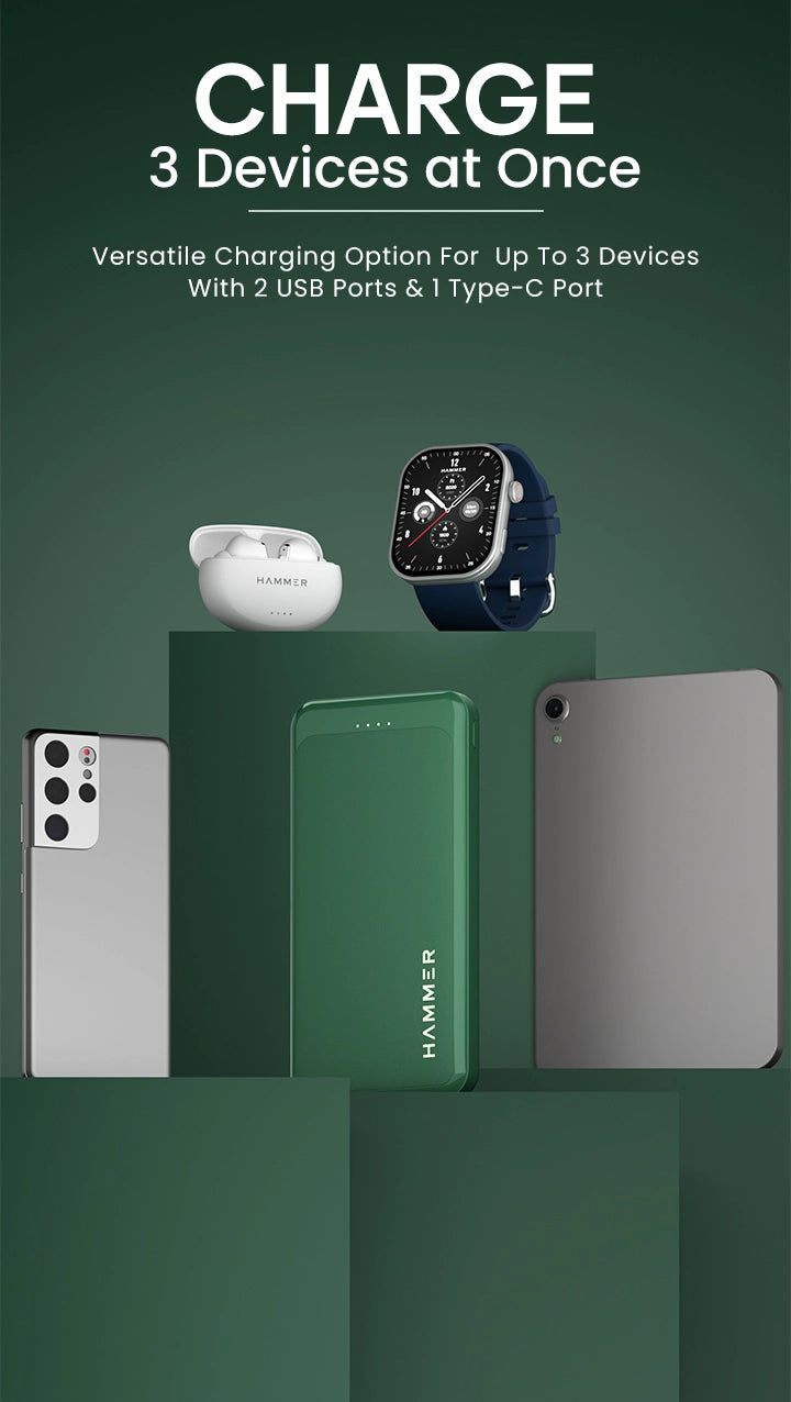 Fast Charging Power Bank by Hammer
