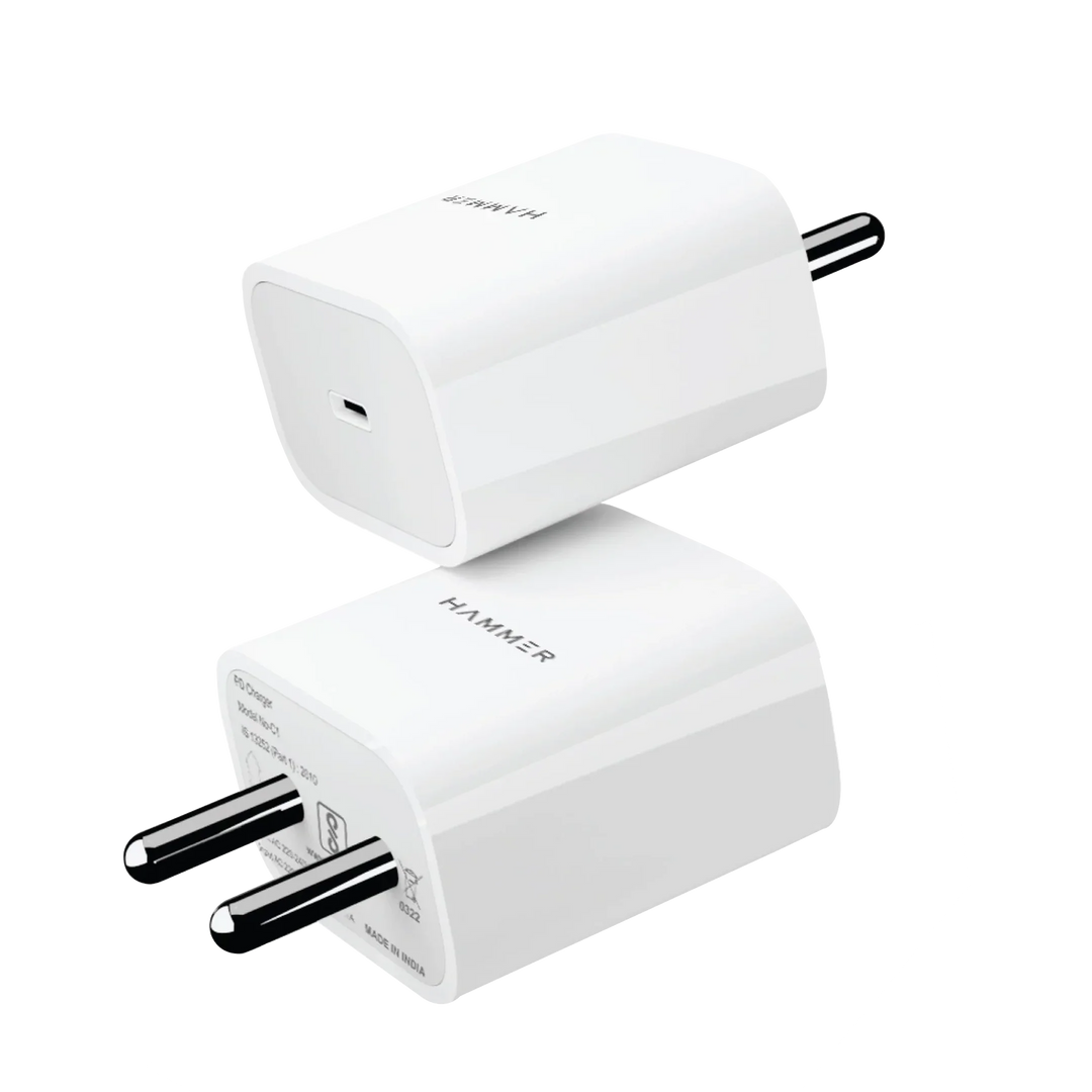 hammer PD 20W type c travel adaptor with fast charging