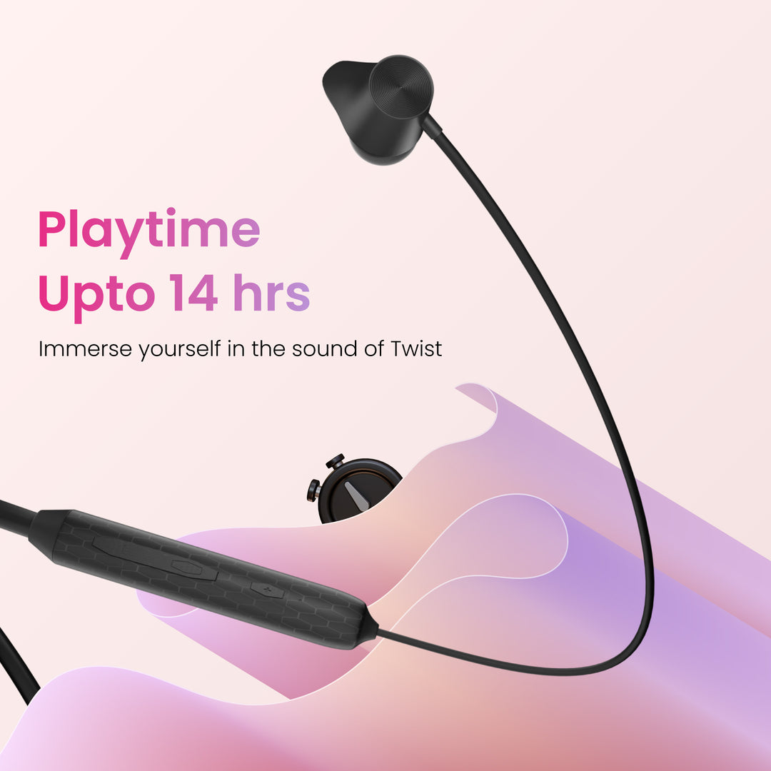 bluetooth neckband with longer playtime