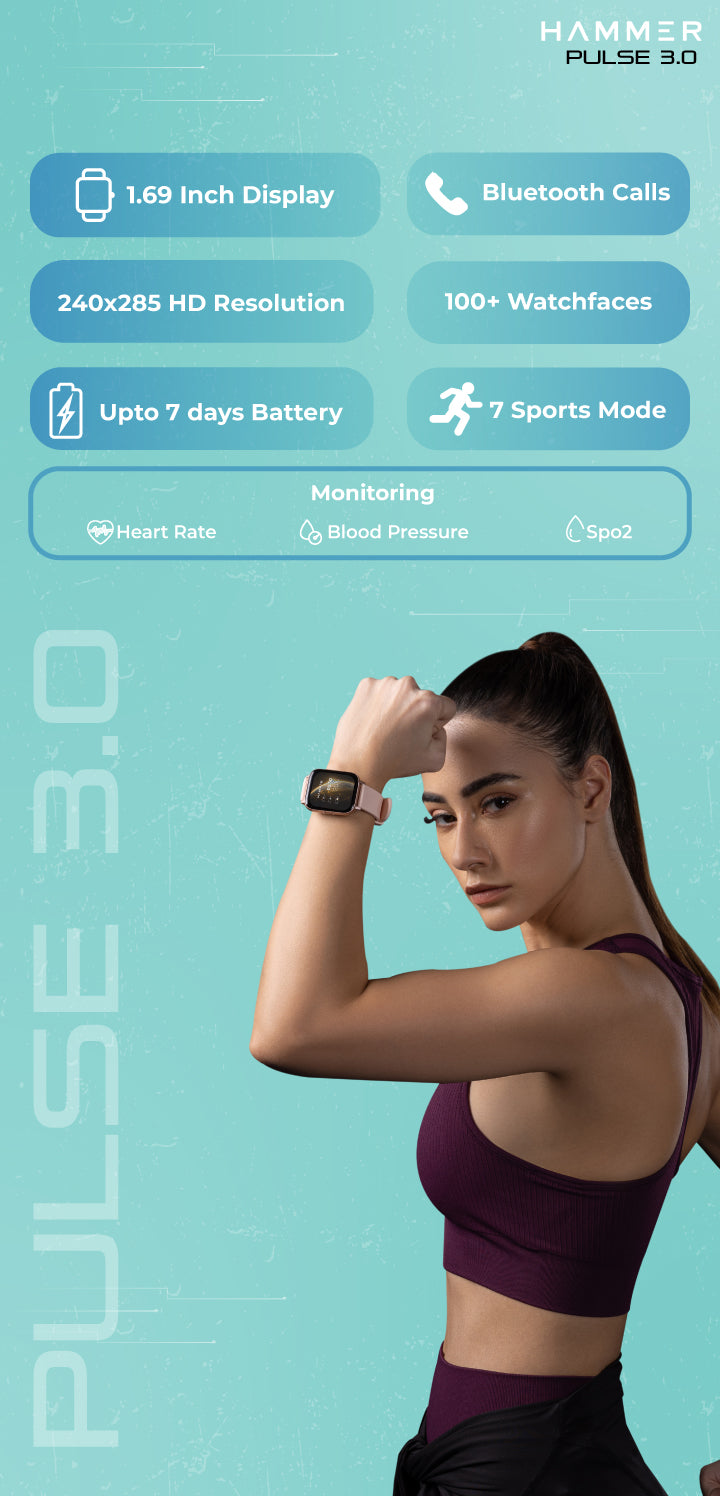 Hammer Pulse 3.0 Calling Smartwatch