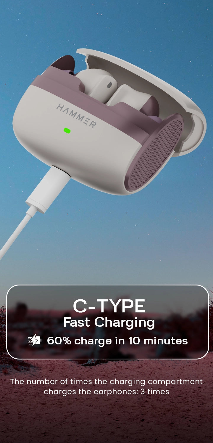 Truly wireless earbuds
