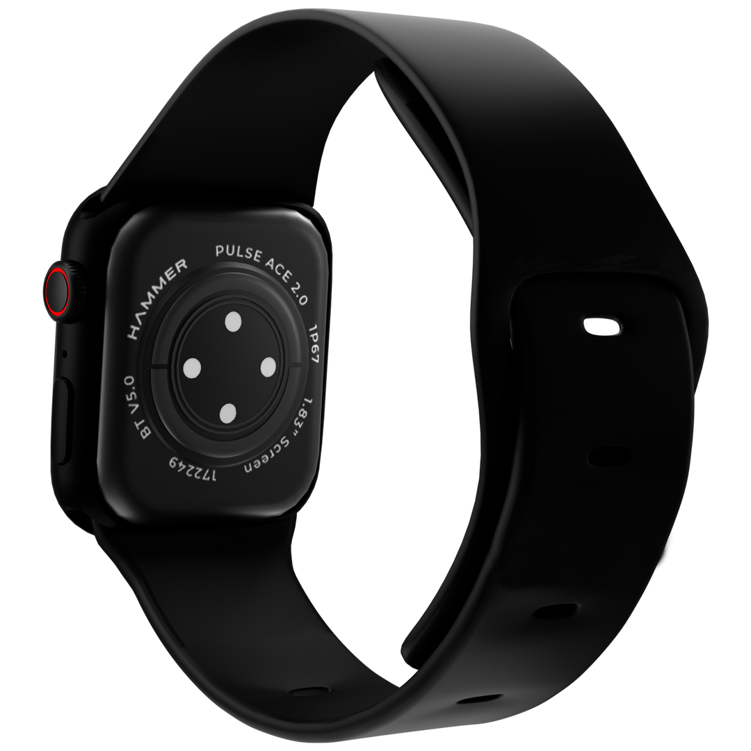 Hammer Ace 2.0 Bluetooth Calling Smartwatch & G-Shots Gaming TWS (Combo)