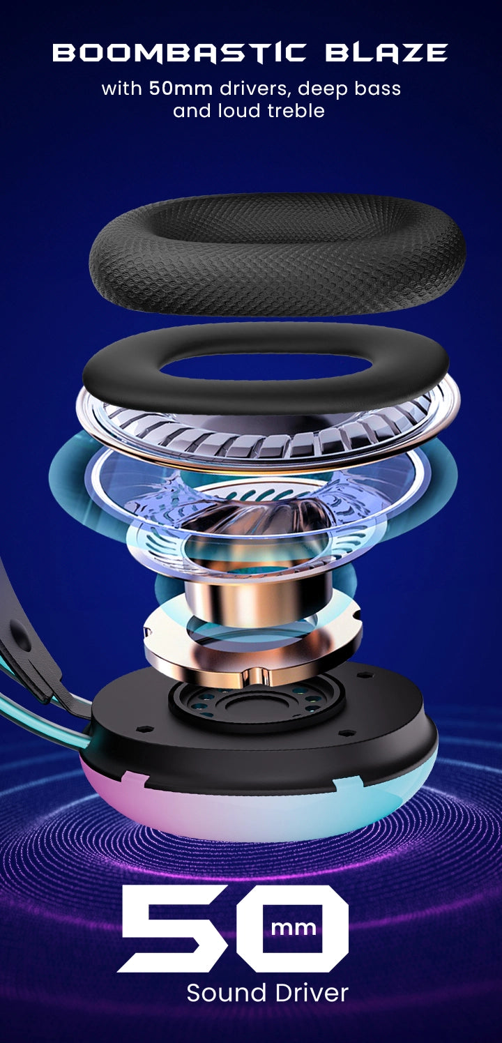 Deep Bass wireless headphone