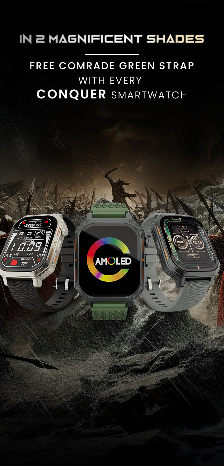 Smart Watch with Amoled Display