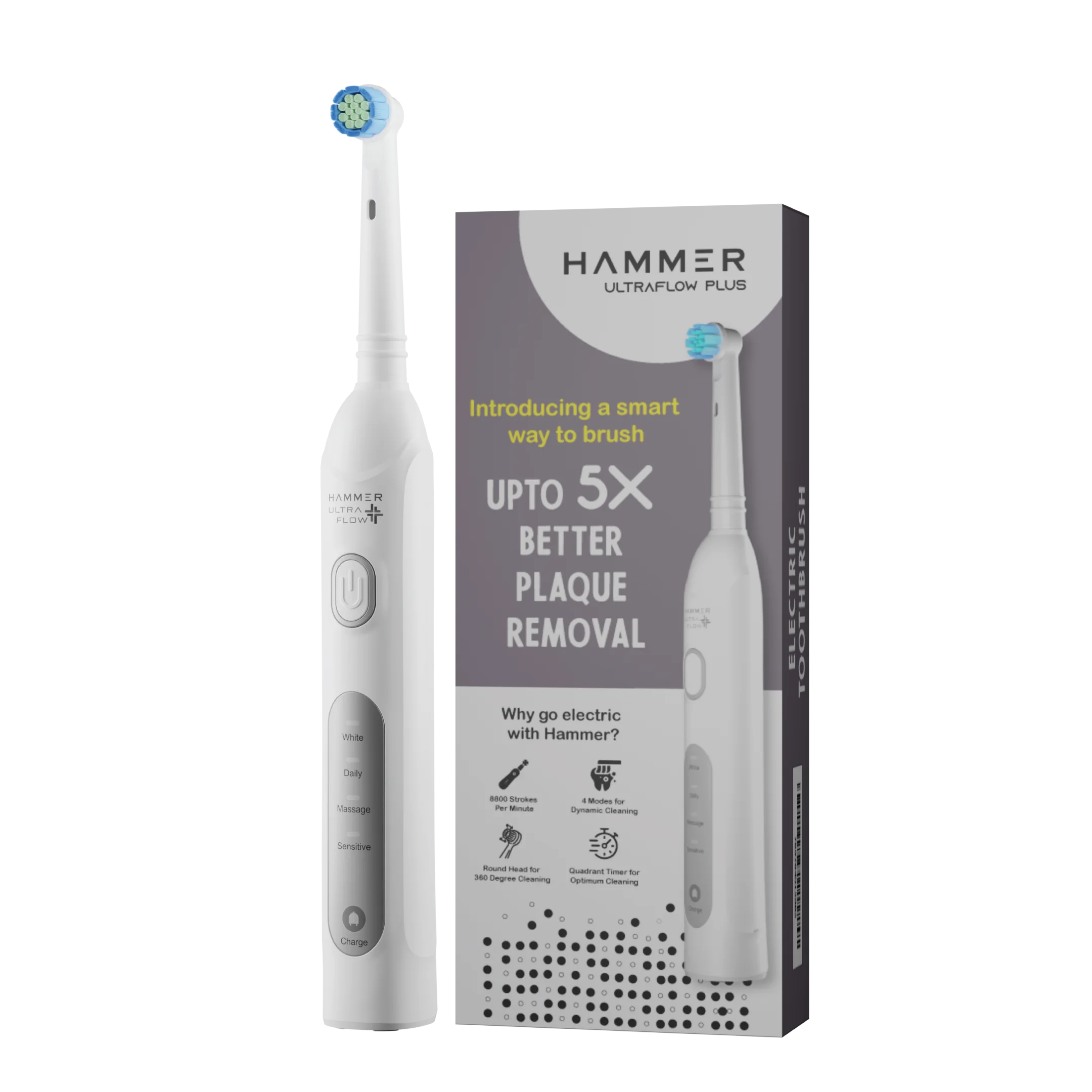 Buy Rechargeable Hammer Toothbrush Oscillating toothbrush