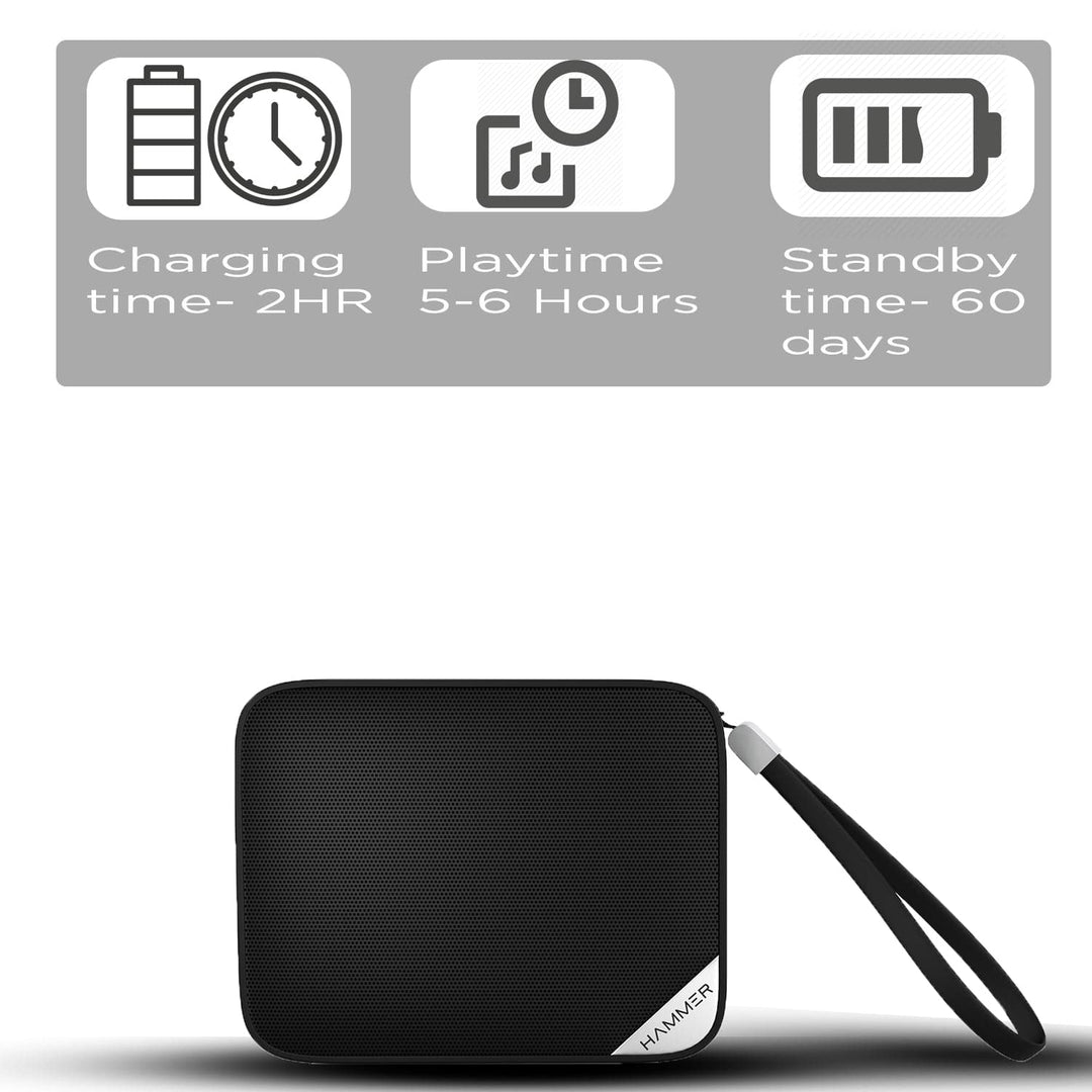 waterproof bluetooth wireless speakers with long battery life