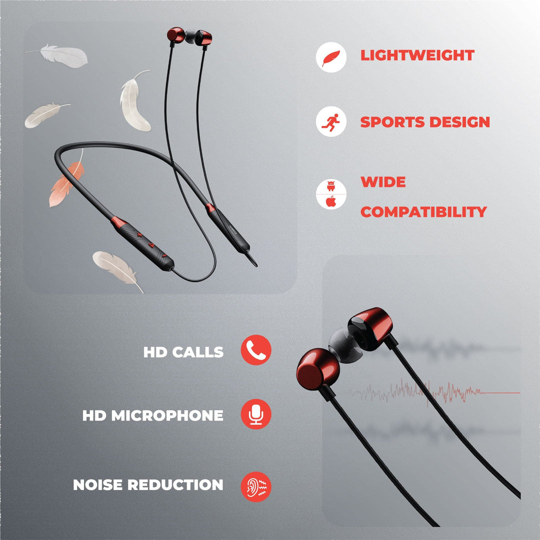 noise reduction wireless neckband