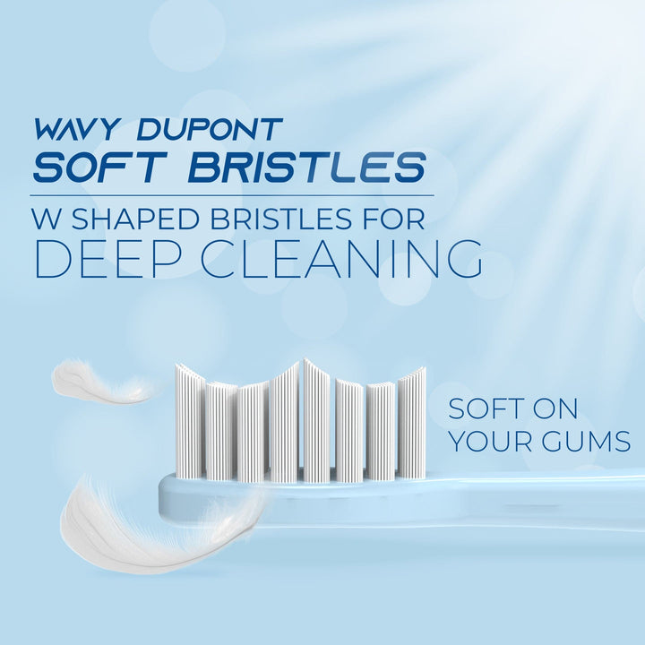 soft bristles cordless toothbrush