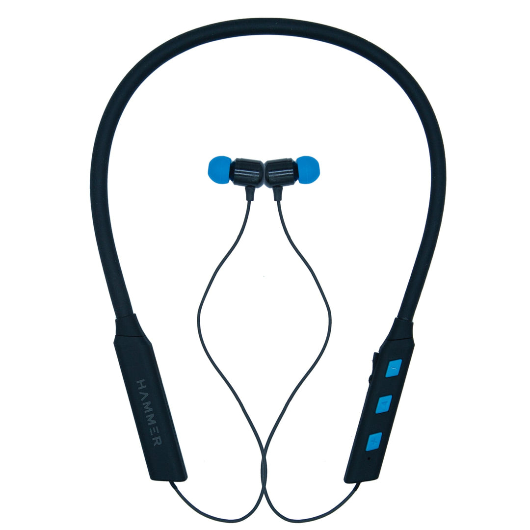 Hammer Sting Flexi Wireless Bluetooth Neckband Earphones with Mic