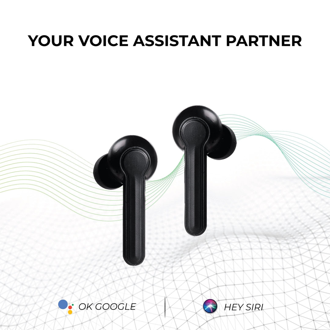 Hammer Truly Wireless Earbuds with Voice assistent