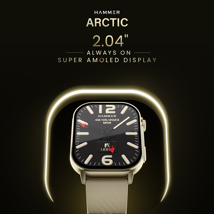 Hammer Arctic Bluetooth Calling Smartwatch : Crafted To Be Remembered
