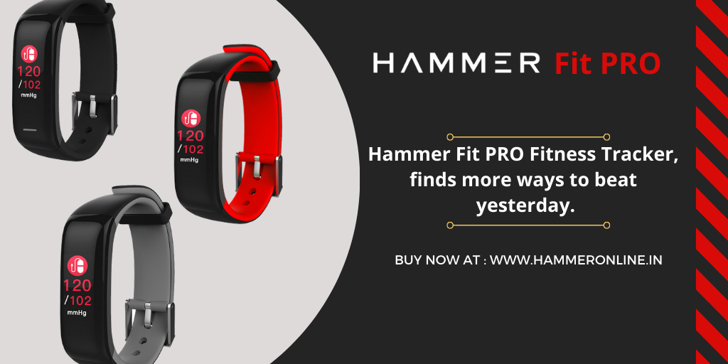 Hammer Unveils Two New Fitness Bands In India