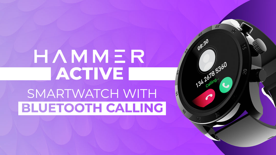 Hammer Active Smartwatch with Bluetooth Calling