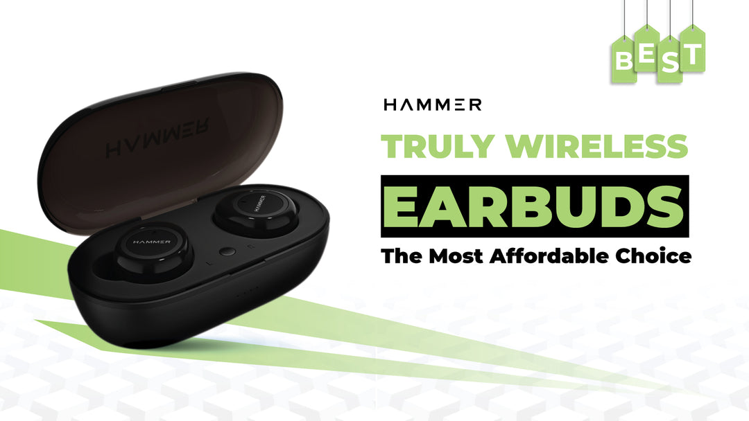 Affordable truly wireless earbuds