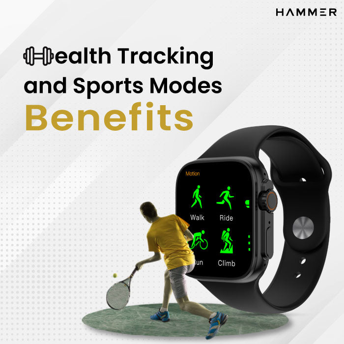 Health Tracking And Sports Mode Benefits In Smart watches