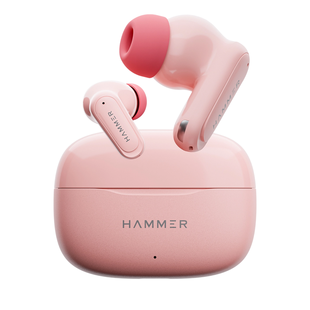 Hammer Airflow Neo TWS - 80H Playtime, 13mm Titanium Driver, ENC with 2 MEMS Mics
