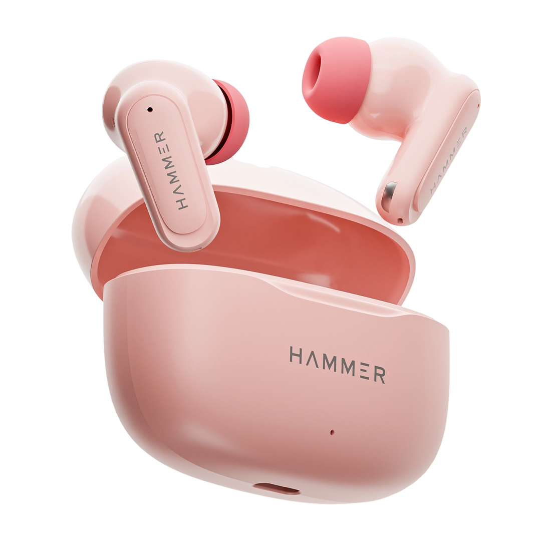 Hammer Airflow Neo TWS - 80H Playtime, 13mm Titanium Driver, ENC with 2 MEMS Mics