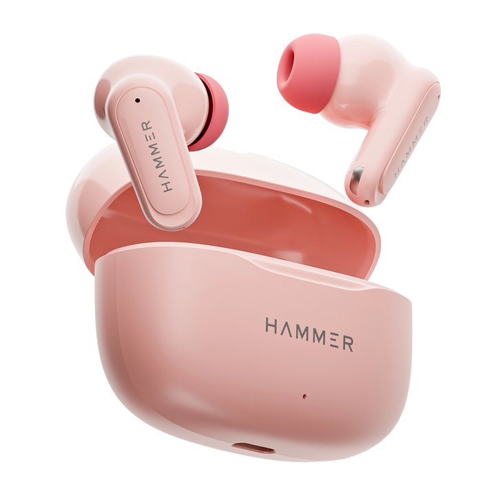 Hammer Airflow Neo TWS - 80H Playtime, 13mm Titanium Driver, ENC with 2 MEMS Mics