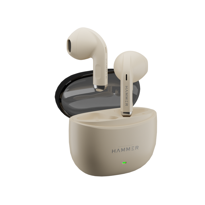Hammer Ultra Pods TWS Earbuds with 3D Stereo Sound & Touch Controls