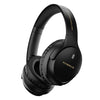 Hammer Bash Vivid ANC Wireless Bluetooth Over-Ear Headphones with 23 dB 70h Playtime, Type-C Fast Charging, Comfort Fit, Foldable Black