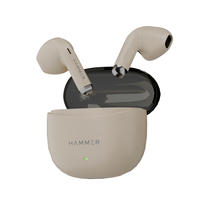 Hammer Ultra Pods TWS Earbuds with 3D Stereo Sound & Touch Controls
