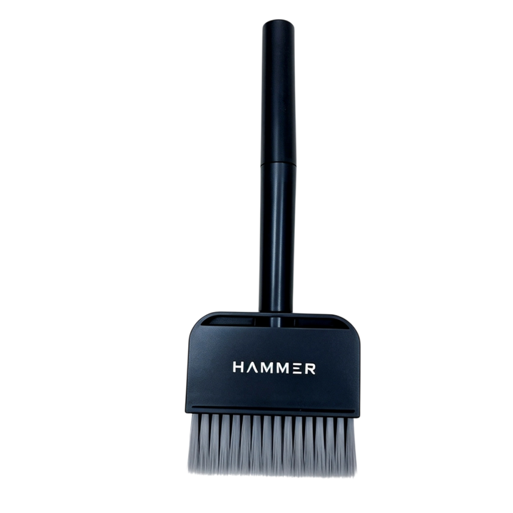 HAMMER 9 in 1 Cleaning Brush for Laptops, Mobile Phones, Earbuds, Keyboards - Black