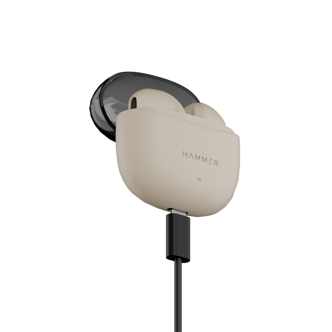 Hammer Ultra Pods TWS Earbuds with 3D Stereo Sound & Touch Controls
