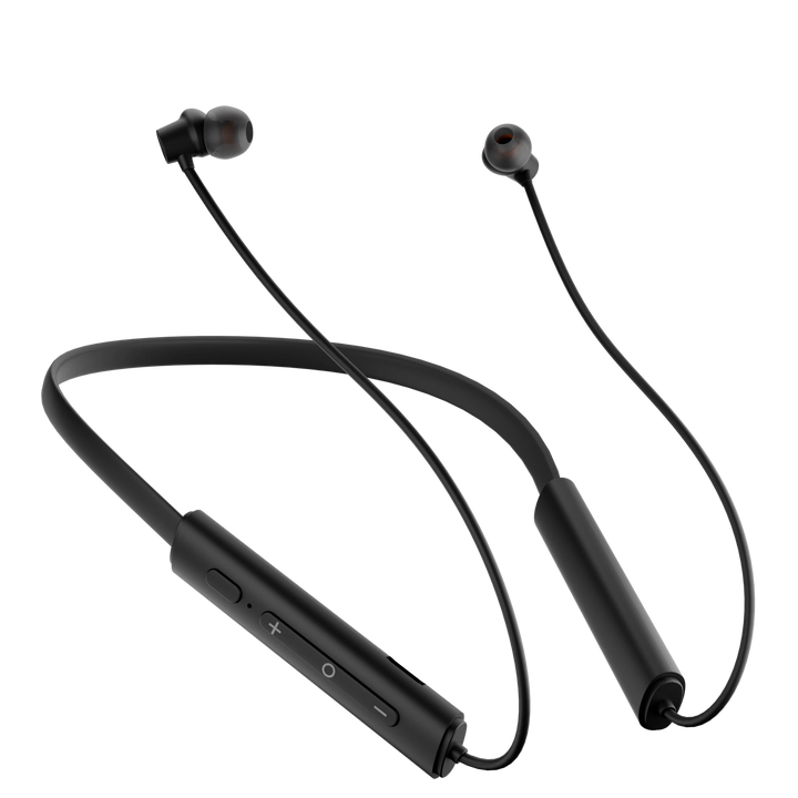 HAMMER Splendor 2 Bluetooth Neckband V6.0 & ENC with 50H Playtime (Black)