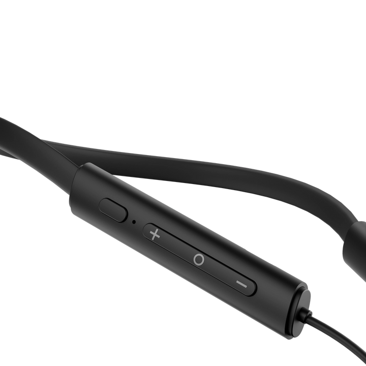 HAMMER Splendor 2 Bluetooth Neckband V6.0 & ENC with 50H Playtime (Black)
