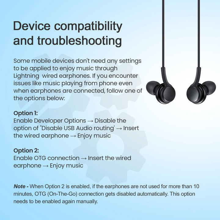 Hammer Nova 5 Type C earphone with In-Line Mic and Controls (Black)