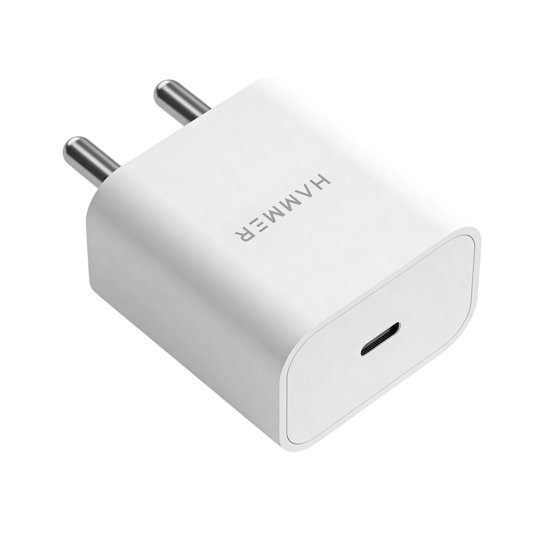 Hammer PD 20W Type C Travel Adapter with Fast Charging