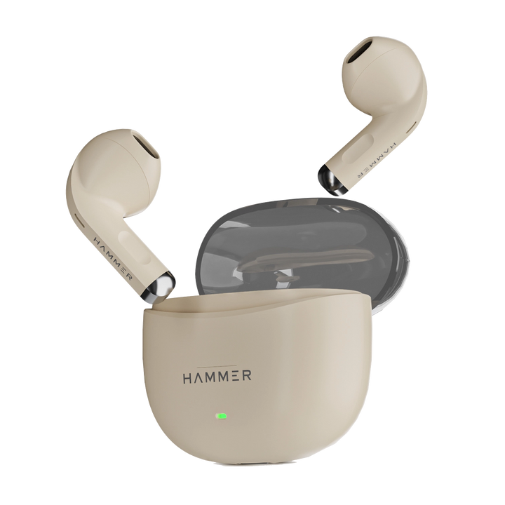 Hammer Ultra Pods TWS Earbuds with 3D Stereo Sound & Touch Controls