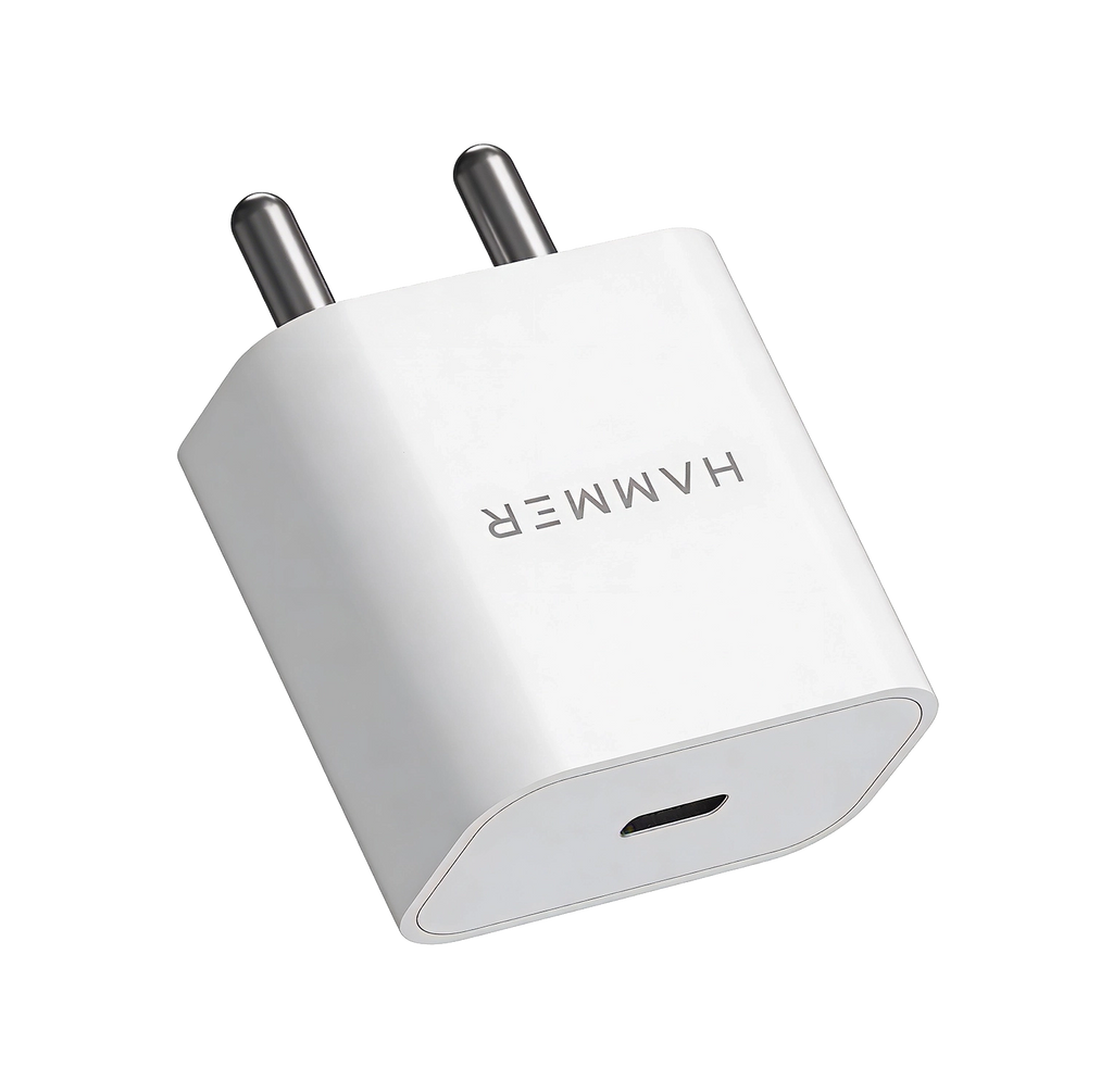 Hammer PD 20W Type C Travel Adapter with Fast Charging
