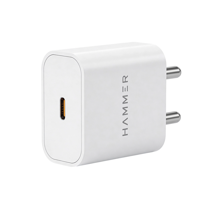 Hammer PD 20W Type C Travel Adapter with Fast Charging