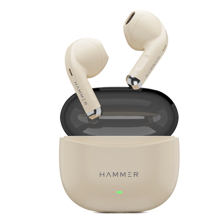 Hammer Ultra Pods TWS Earbuds with 3D Stereo Sound & Touch Controls