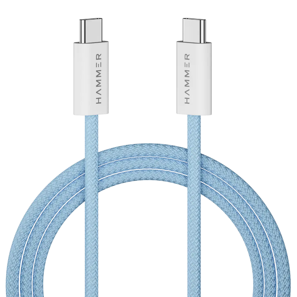 Hammer 65W Type C - Type C Fast Charging Tangle Free Wire