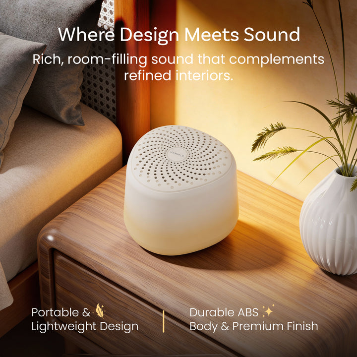 HAMMER Drop Sunrise 5W Portable Speaker with Bluetooth 6.0 & Up to 32H Playtime Beige