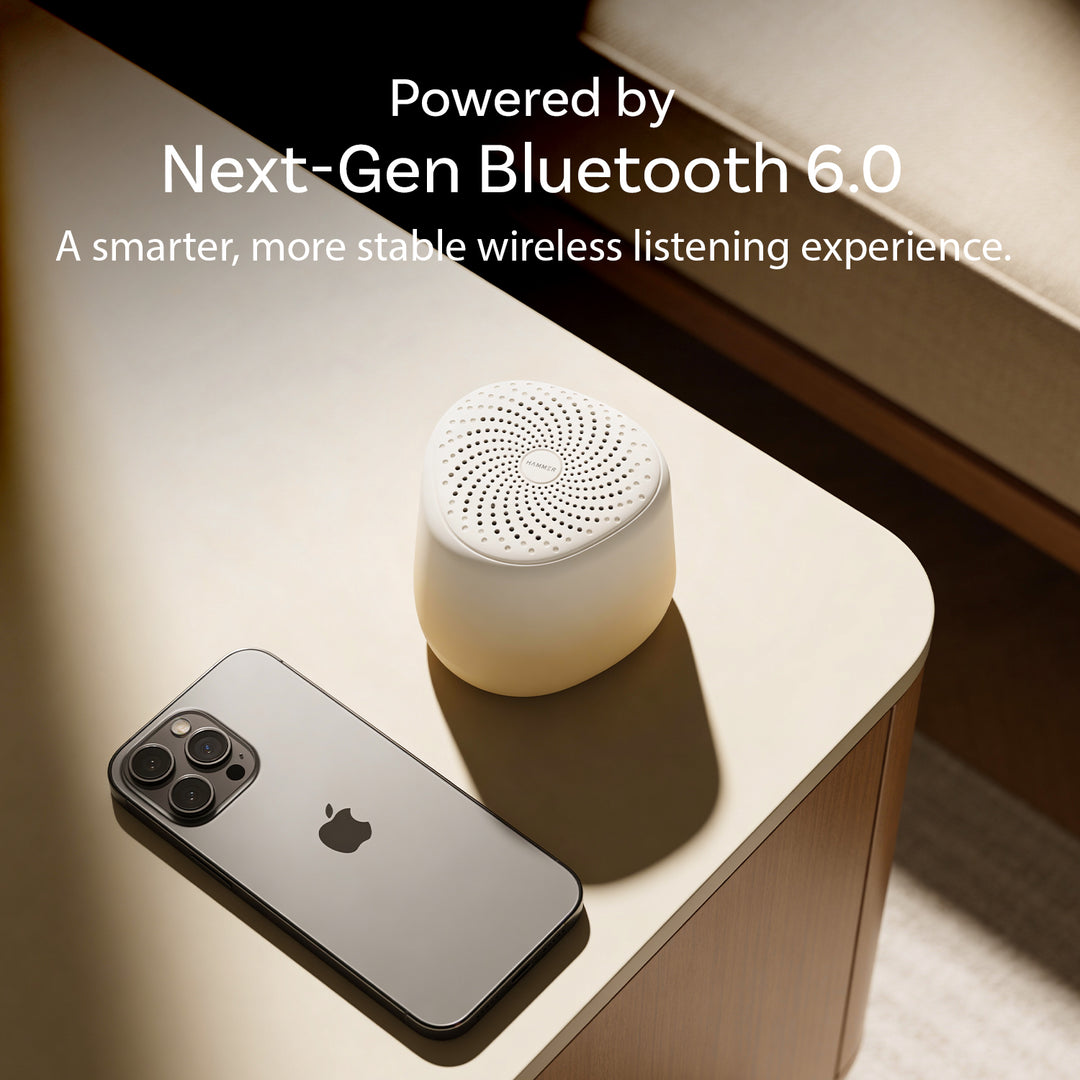 HAMMER Drop Sunrise 5W Portable Speaker with Bluetooth 6.0 & Up to 32H Playtime Beige