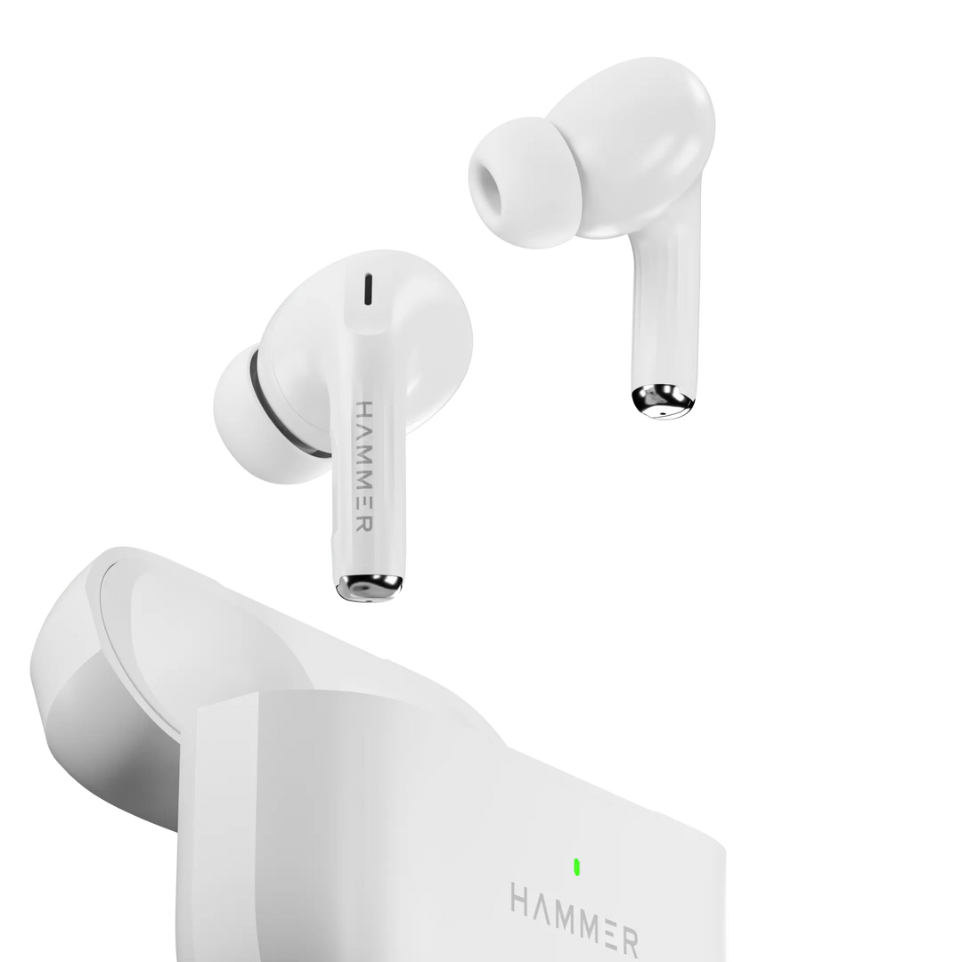 Hammer Aero max In-ear Bluetooth Earbuds with slide and touch controls & upto 30 hrs playtime