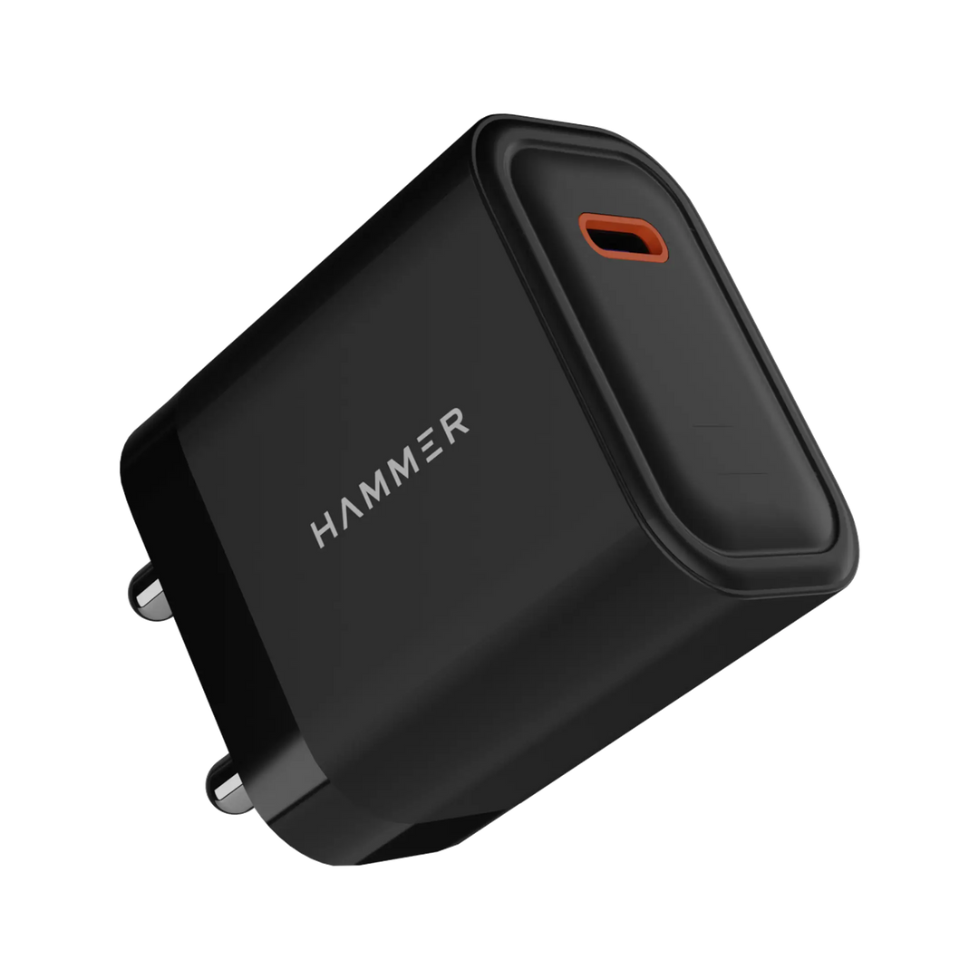 Hammer 25w Super Fast Type C Travel PD Adaptor PPS technology