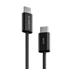 Hammer 60W Type C to C PD Fast Charging Braided 1.2 Meter Cable, Compatible with all C-Type Enabled Devices
