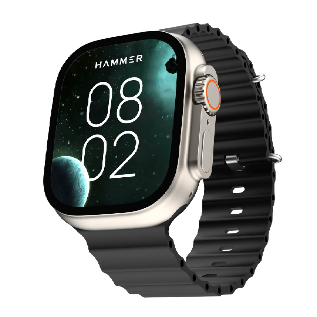 (Refurbished) Hammer Active 2.0 Ultra with 1.95 inches Biggest Display Bluetooth Calling Smartwatch
